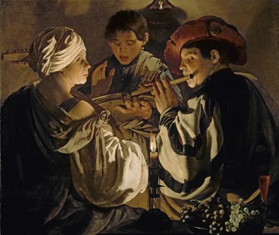 Concierto, c.1626 de Hendrick ter Brugghen